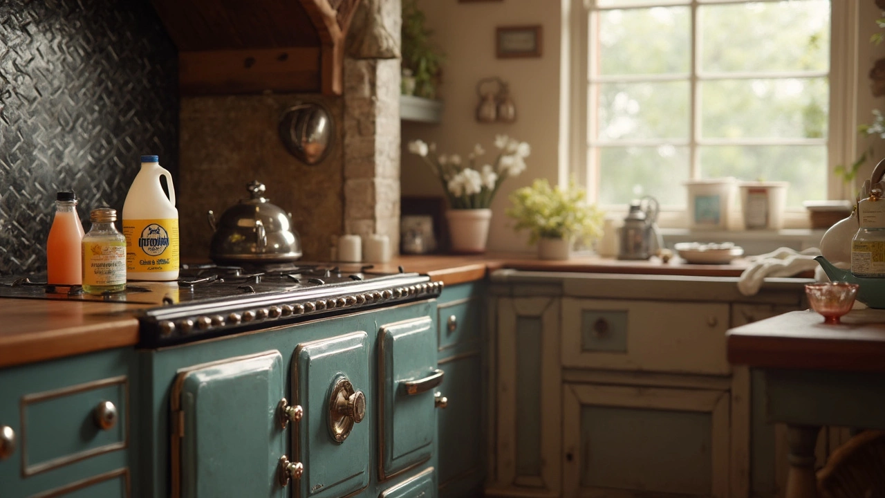 The Perfect Mix: Dawn, Vinegar, and Baking Soda for Oven Cleaning