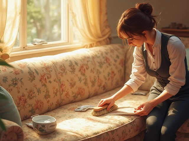 How to Clean a Dirty Fabric Couch Like a Pro