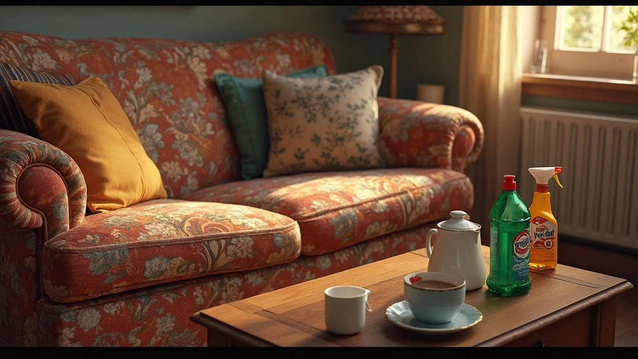 Can I Use Pine-Sol on Couches? What You Need to Know