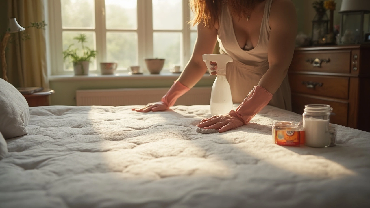 How to Remove Deep Stains from a Mattress Quickly and Effectively