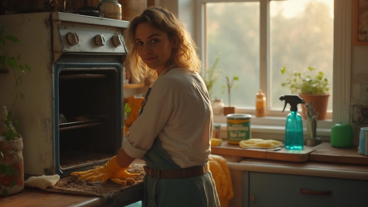 How to Deep Clean an Oven That Hasn't Been Touched in Years