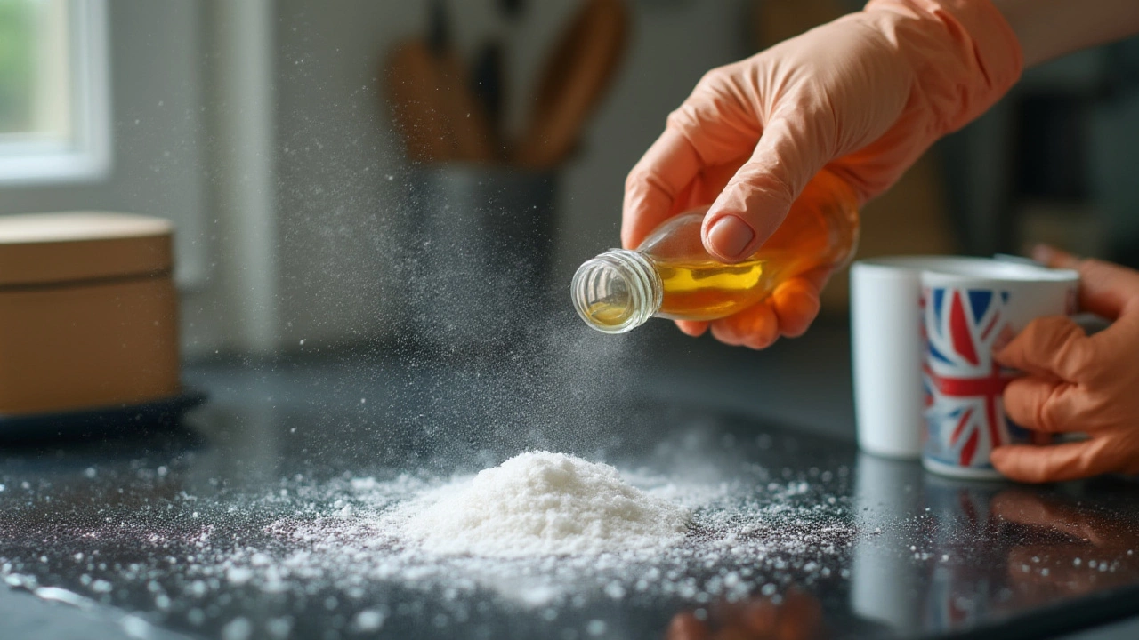 When to Use Baking Soda and Vinegar for Grease
