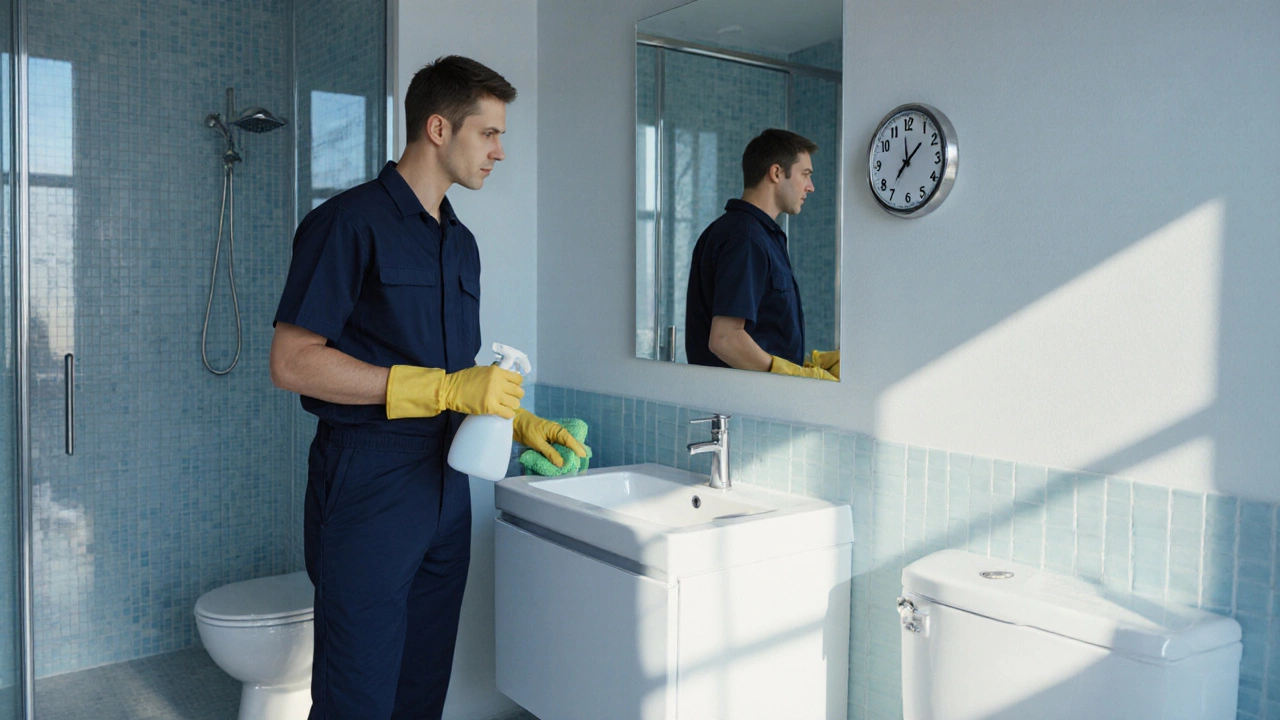 Typical Bathroom Cleaning Time for Professional Cleaners