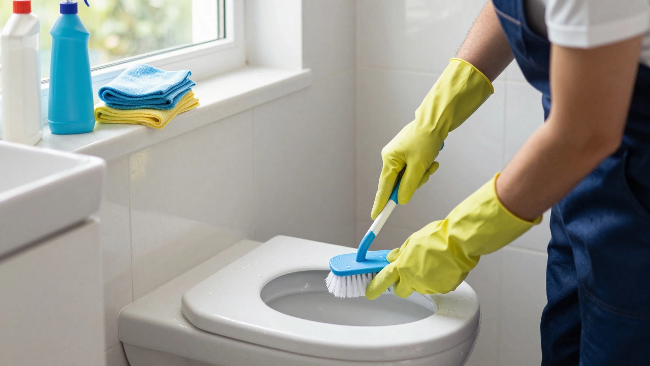 How Long Should It Take a Cleaner to Clean a Bathroom?