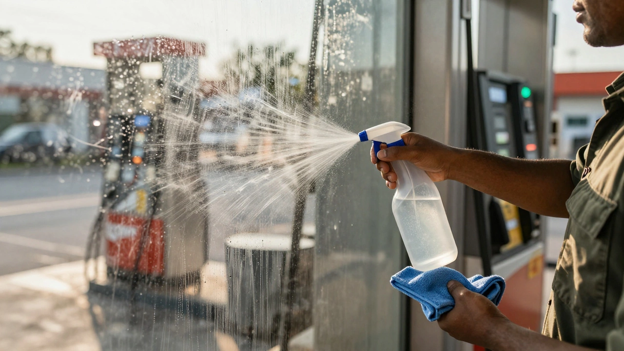 What Do Gas Stations Use in Their Window Cleaner? The Real Formula Behind Spotless Gas Station Windows