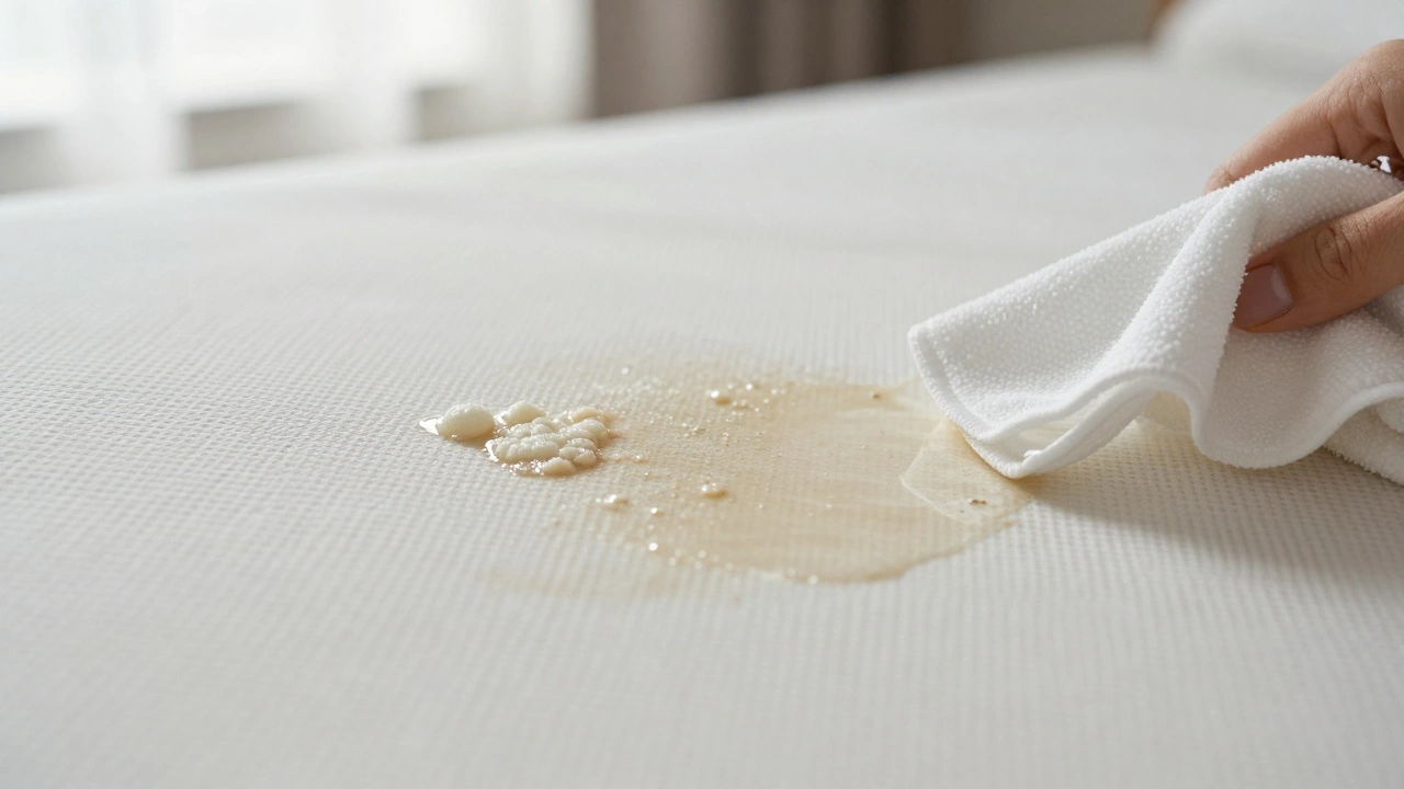 How to Tell If a Stain Is Sperm or Discharge on a Mattress